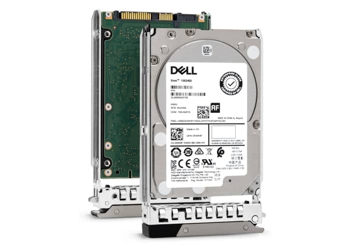 Dell 4TB 7.2K RPM SATA 6Gbps 512n 3.5in Hot-plug Hard Drive