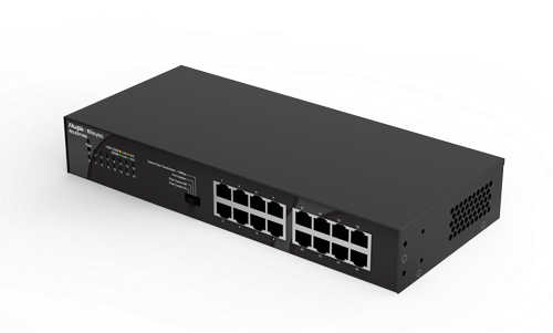 Ruijie RG-ES116G, 16-port 10/100/1000Mbps Unmanaged Non-PoE Switch