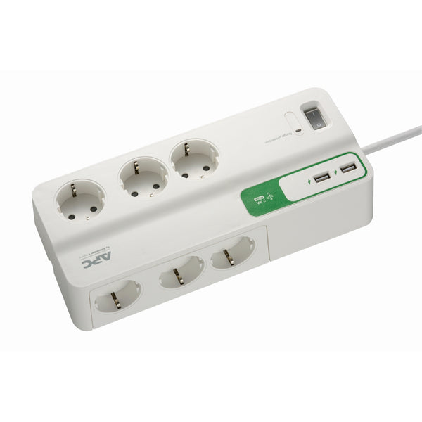 SurgeArrest 6 outlets, 2 USB charger, PM6U-GR