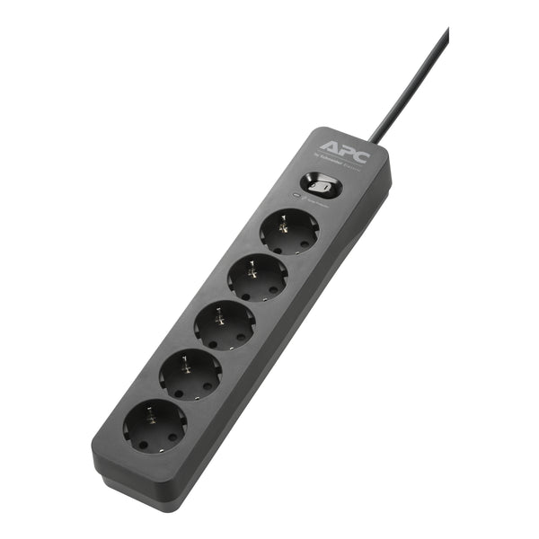 SurgeArrest 5 outlets Black, PME5B-GR