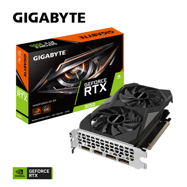 بطاقة VGA GeForce RTX™ 3050 WINDFORCE OC 6G