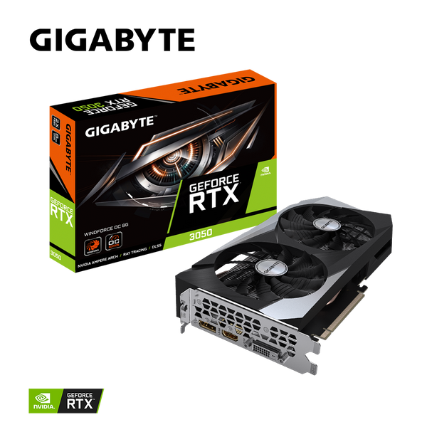 بطاقة VGA GeForce RTX™ 3050 WINDFORCE OC 8G