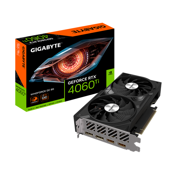 بطاقة VGA GeForce RTX™ 4060 Ti WINDFORCE OC 8G